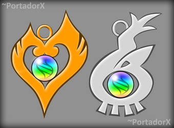 Mega Pendants (Pokemon HeartGold and SoulSilver)