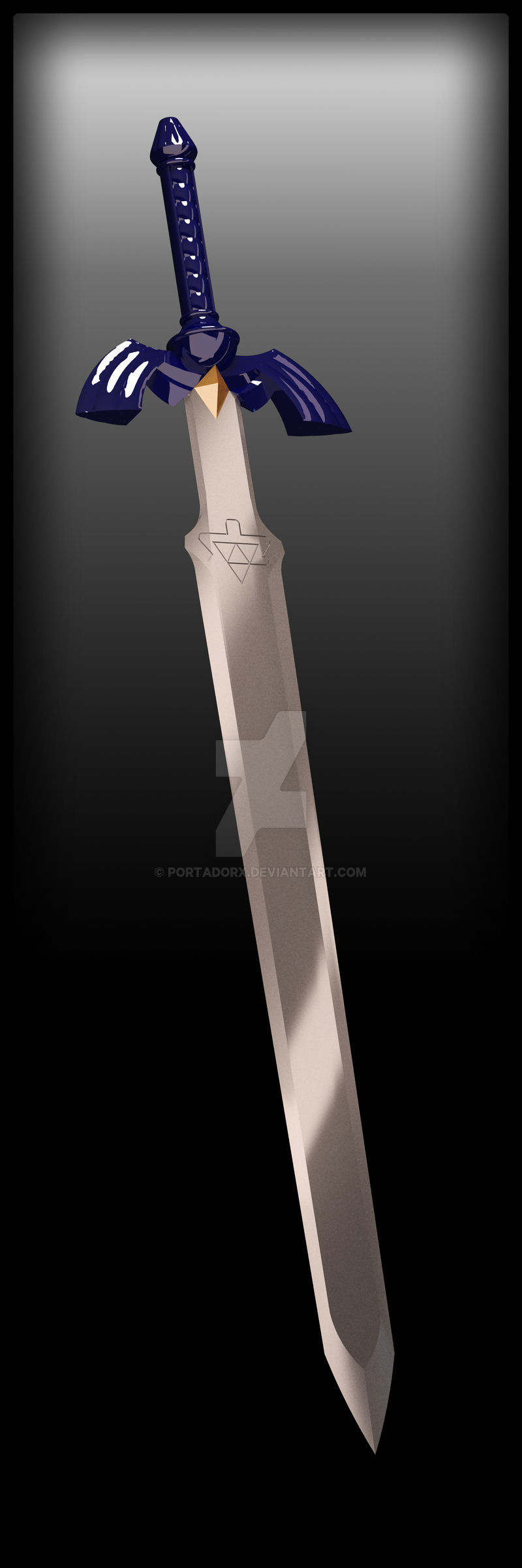 Master Sword Writing Master Sword (Poster) by portadorX on DeviantArt