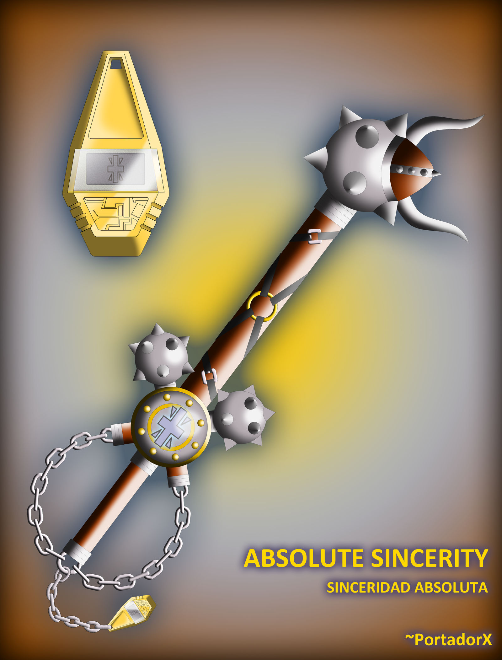 Absolute Sincerity Keyblade by portadorX on DeviantArt