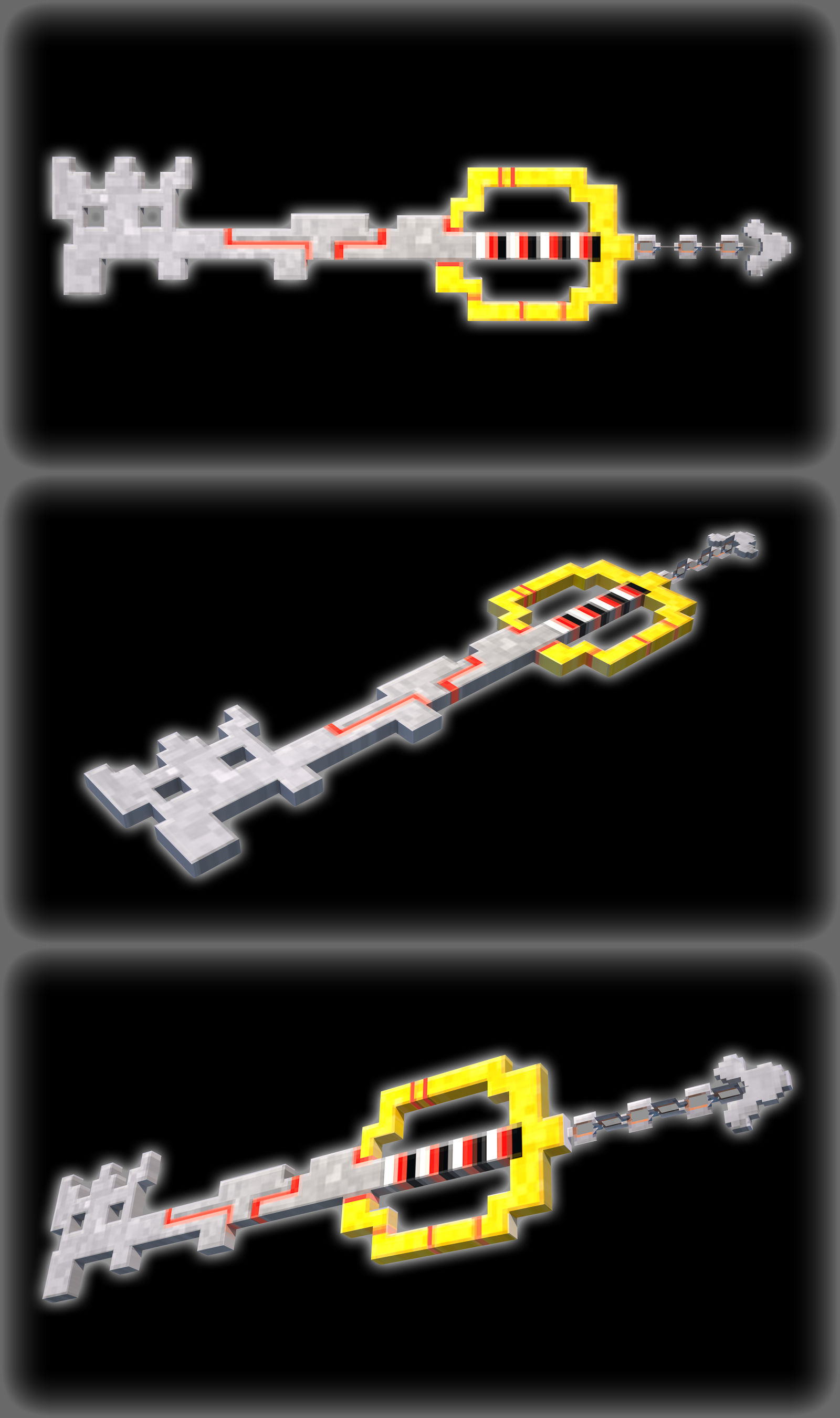 ZeroOne Keyblade (3D) by portadorX on DeviantArt