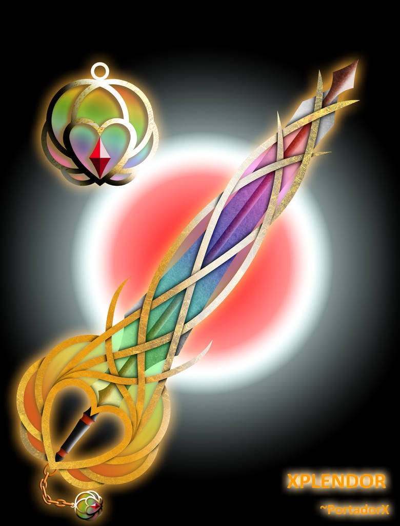 Xplendor keyblade by portadorX on DeviantArt