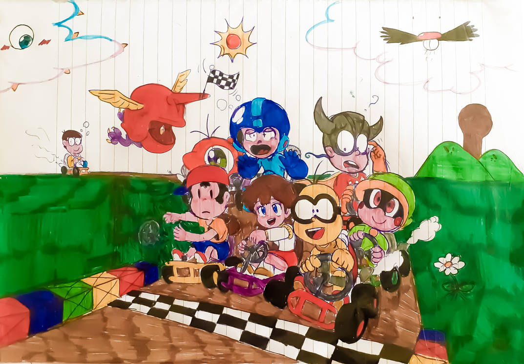 Super Mario Kart by 2004Gamet on DeviantArt