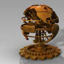 Steampunk World Desk Decoration