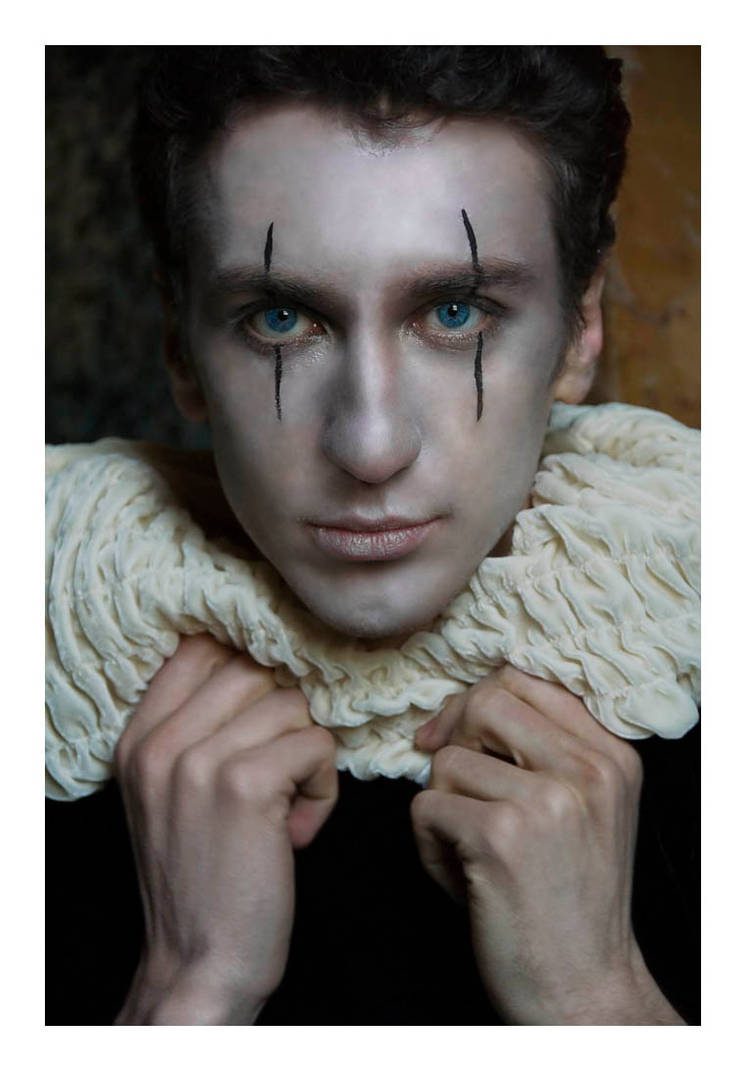 Pierrot the clown by siona