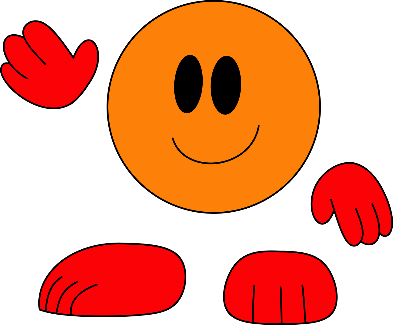 Hi-5 Orange Cartoon Character by MinhPham2005 on DeviantArt