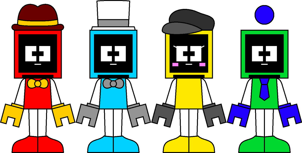 (Gifts) Block-Bots by LoloBee2005 on DeviantArt