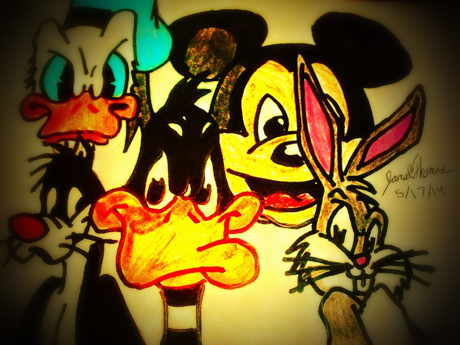 Disney and Looney World....-Skoob 5/17/14