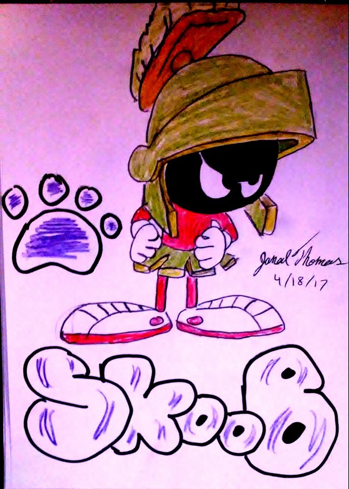 Marvin The Martian Dawg! - SkooB 4/18/17