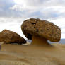 Another view of Mushroom Rock