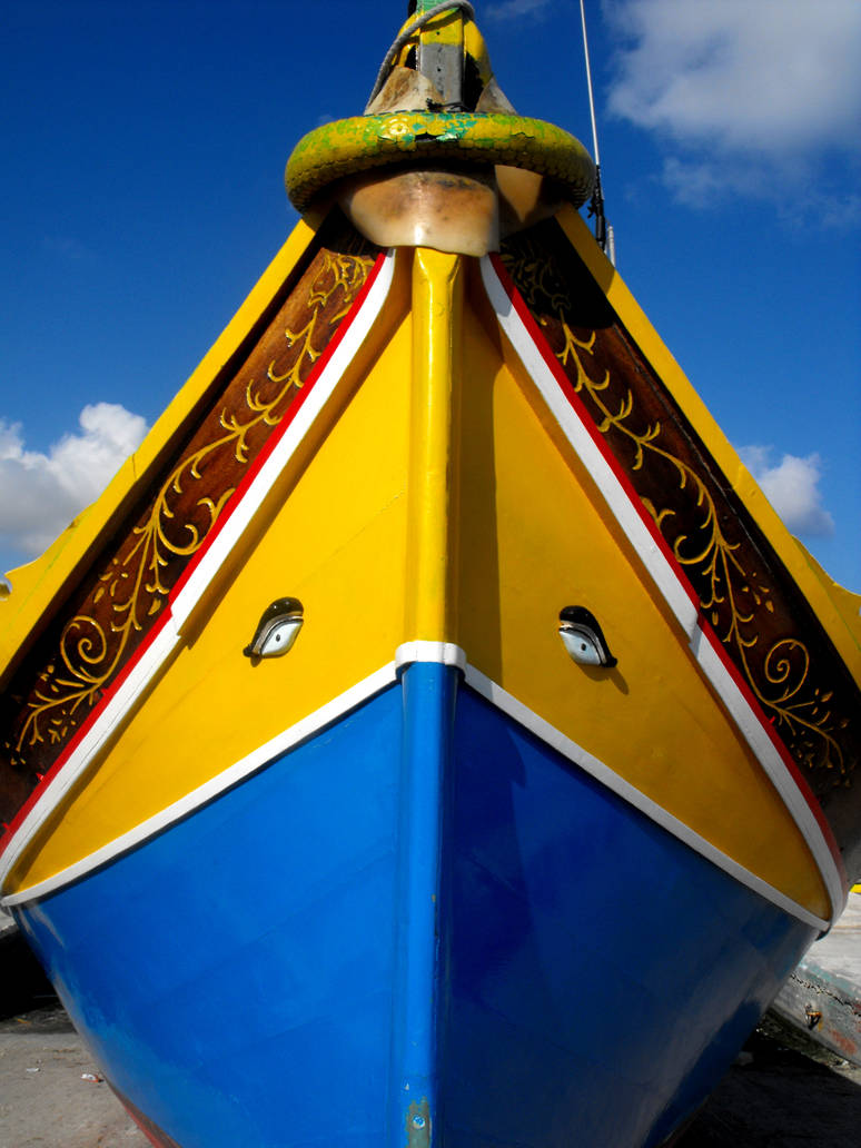 The Maltese Boat: Il- Luzzu by floramelitensis on DeviantArt