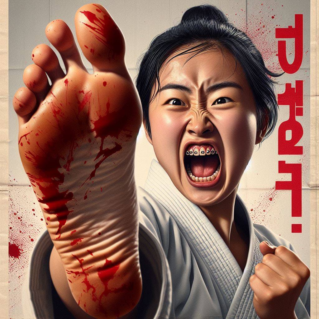 North Korean Propaganda Poster