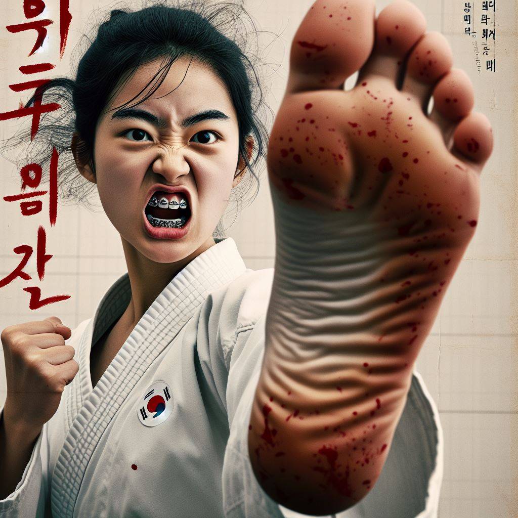 A foot which has killed.