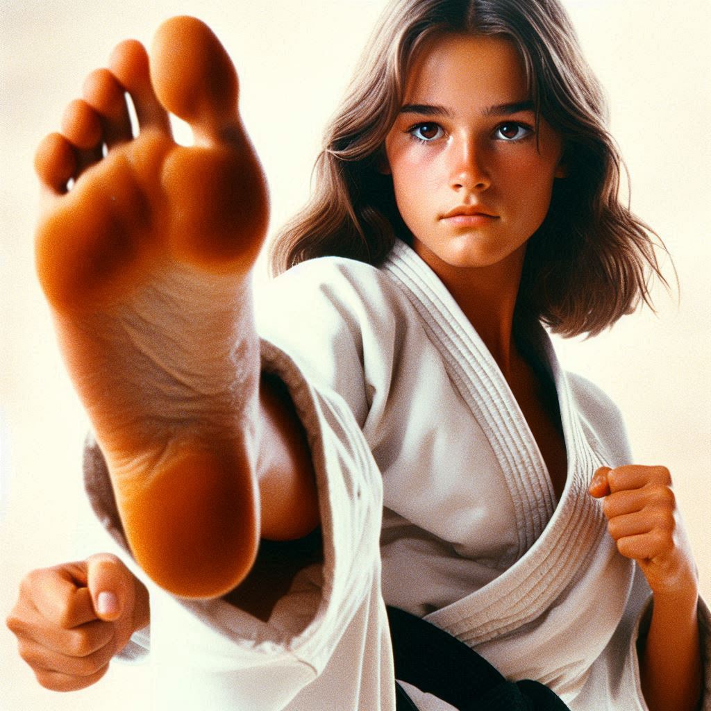 Perfect form. Perfect grace. Lethal intention. 17'