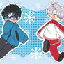 Yuri On Ice Sticker Set