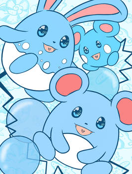 Azumaril Evolution Line Explore the Best Azumarill Art | DeviantArt
