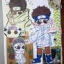 Shino Aburame Sketchbook Page