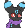 Umbreon with scarf