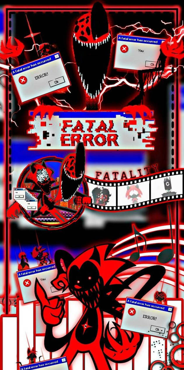 Fatal Error Sonic Wallpaper by WisagamingxGodzilla9 on DeviantArt