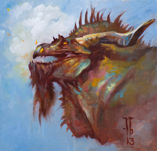 Elder Dragon by Tom Babbey