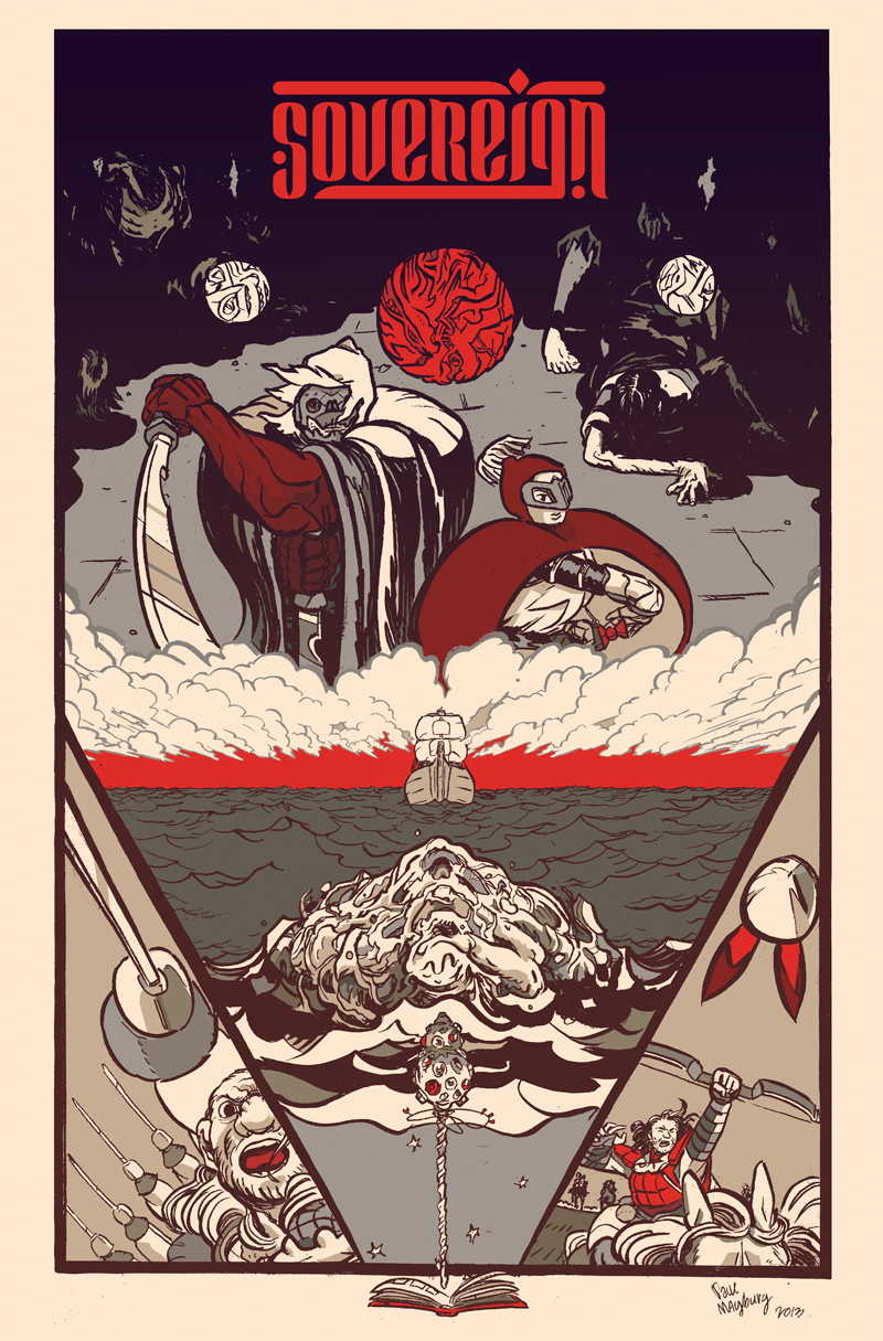 Sovereign issue one cover by paulmaybury