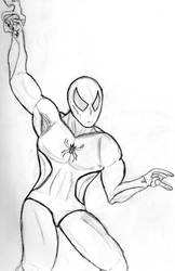 Spider-Man rough sketch