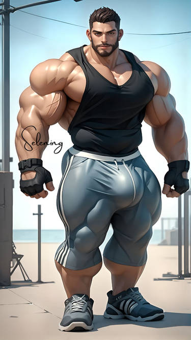 Spaceman Muscle Scott Speedman - Massive Musclegut by wildguy2005 on DeviantArt