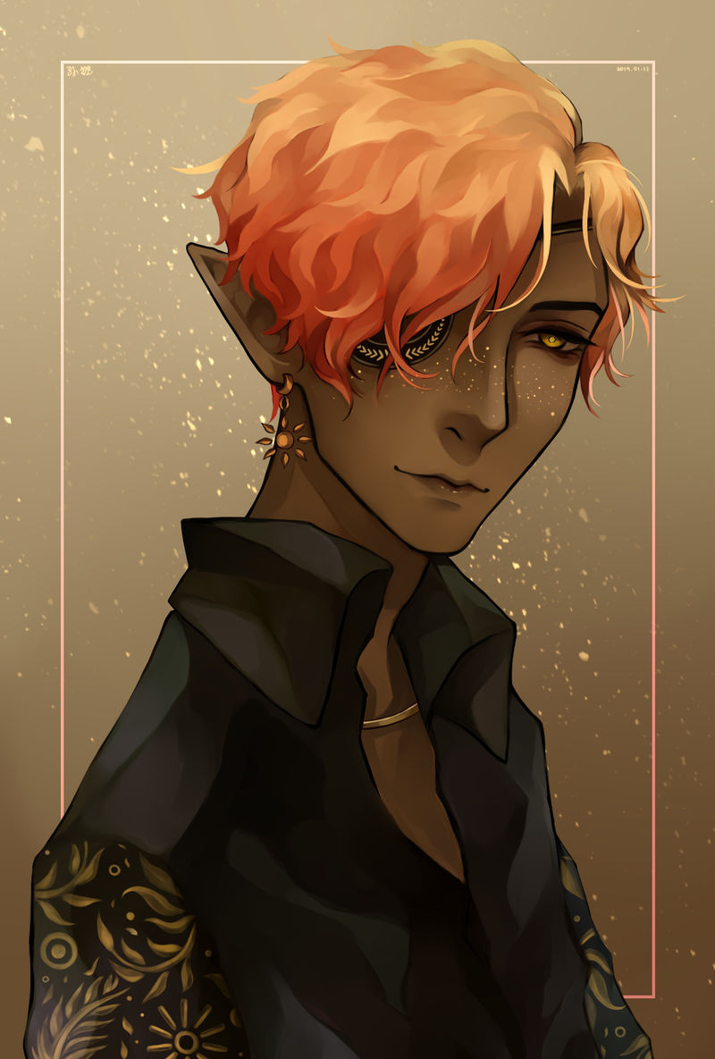 AA - gilded by gracefulsunshine