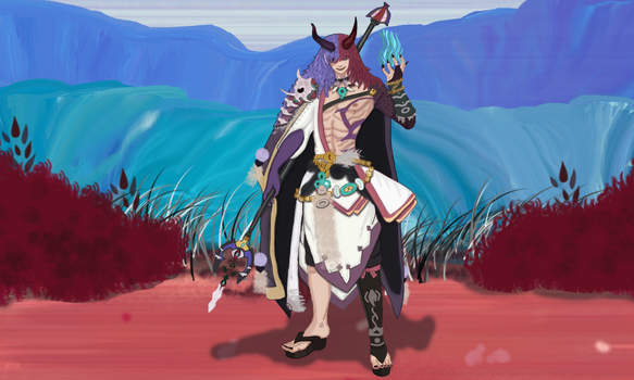 Yasha Mid-Evolution [Onmyoji Contest Entry]