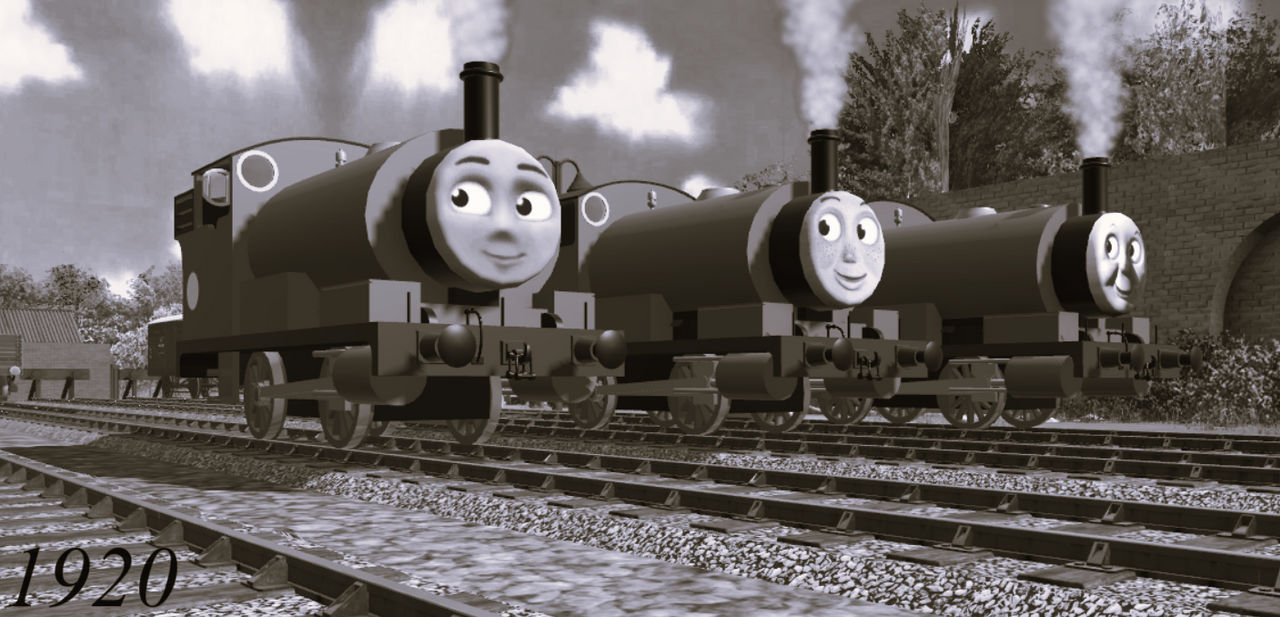 The Three Saddle Tank Engine Part 1 by MSC64 on DeviantArt