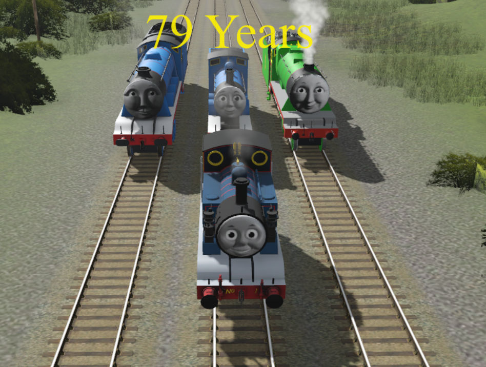 The Four Railway Engines by MSCPictures64 on DeviantArt