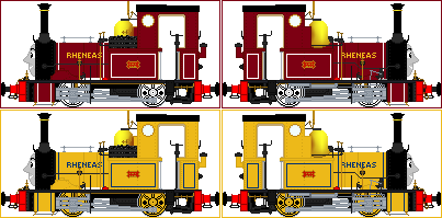 Locosprites Rheneas Rheneas's Variant Liveries by MSC64 on DeviantArt