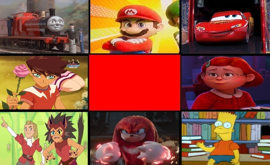 My Favorite Red Characters by MSCPictures64 on DeviantArt