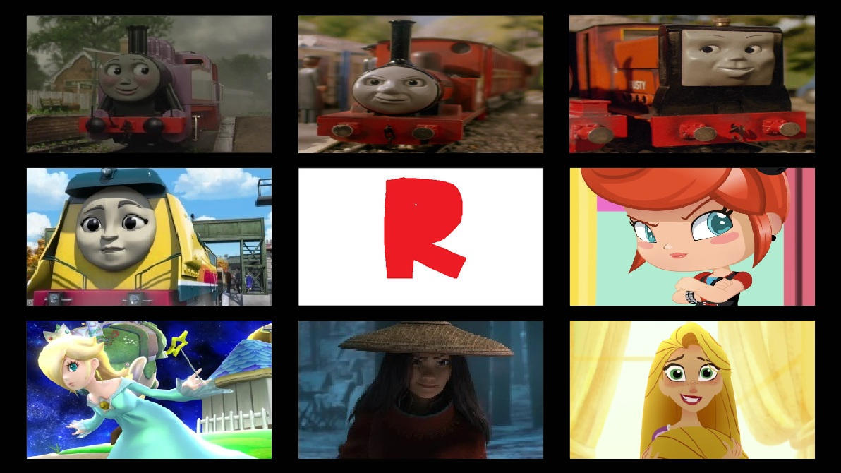 My Favorite Letter R Characters by MSCPictures64 on DeviantArt
