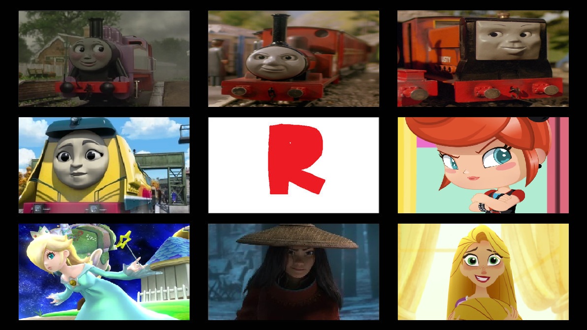 My Favorite Letter R Characters by MSCPictures64 on DeviantArt