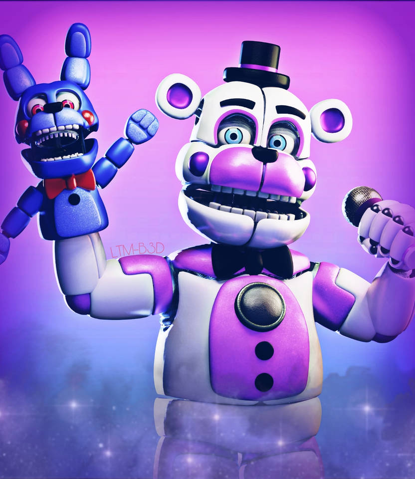 Spring Fun Time Freddy Funtime Freddy Retexture Showcase by OfficialSpringbap on DeviantArt