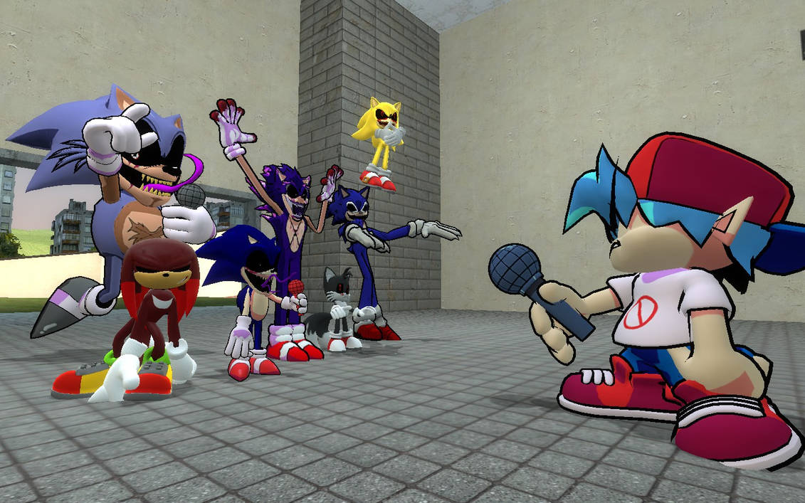 Sonic.exe 2.0 fnf mod redraw by LimaunMan on DeviantArt