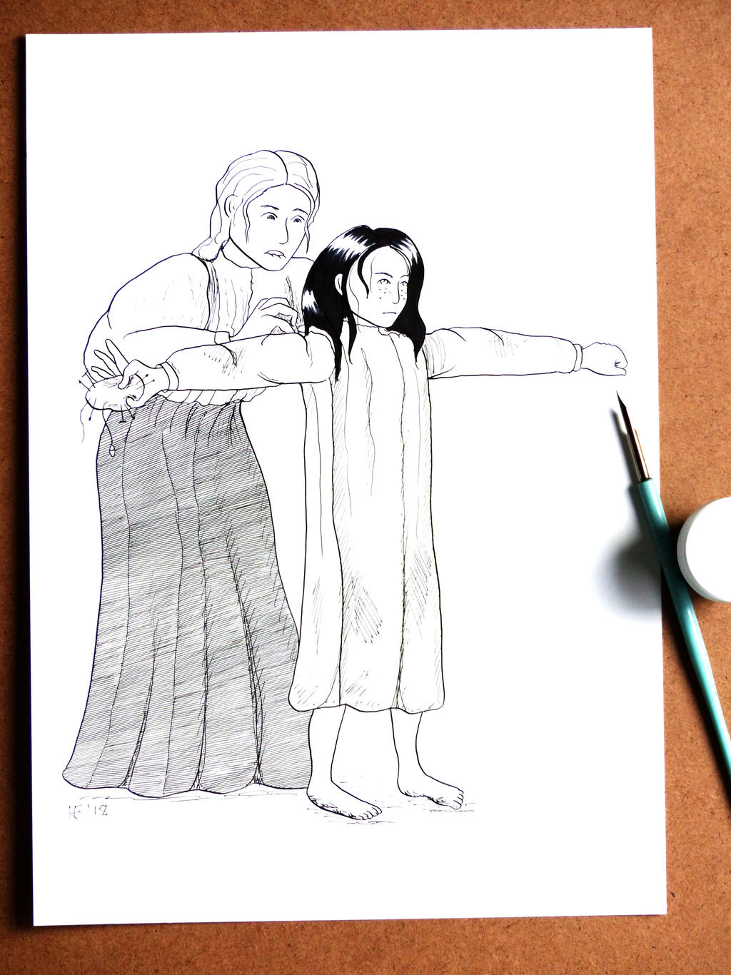 Hold Still: Edith and Meredith Spooner by Hestia-Edwards