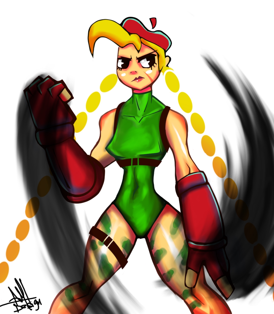 Cammy Cartoon style