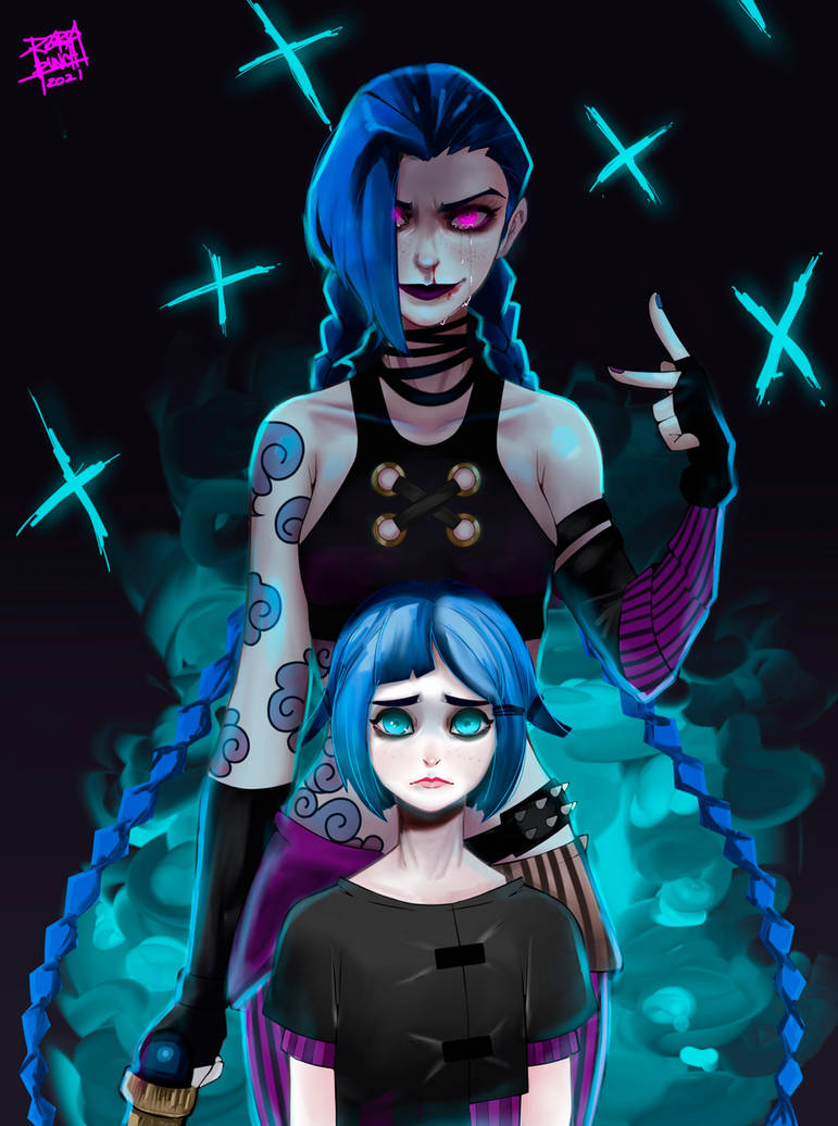 Jinx Powder by ARTMACHINE9999 on DeviantArt