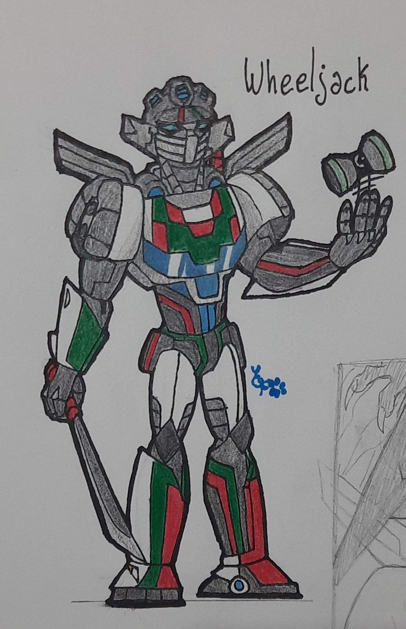 Wheeljack Fan Design Wheeljack fan designe by BlueSea2002 on DeviantArt