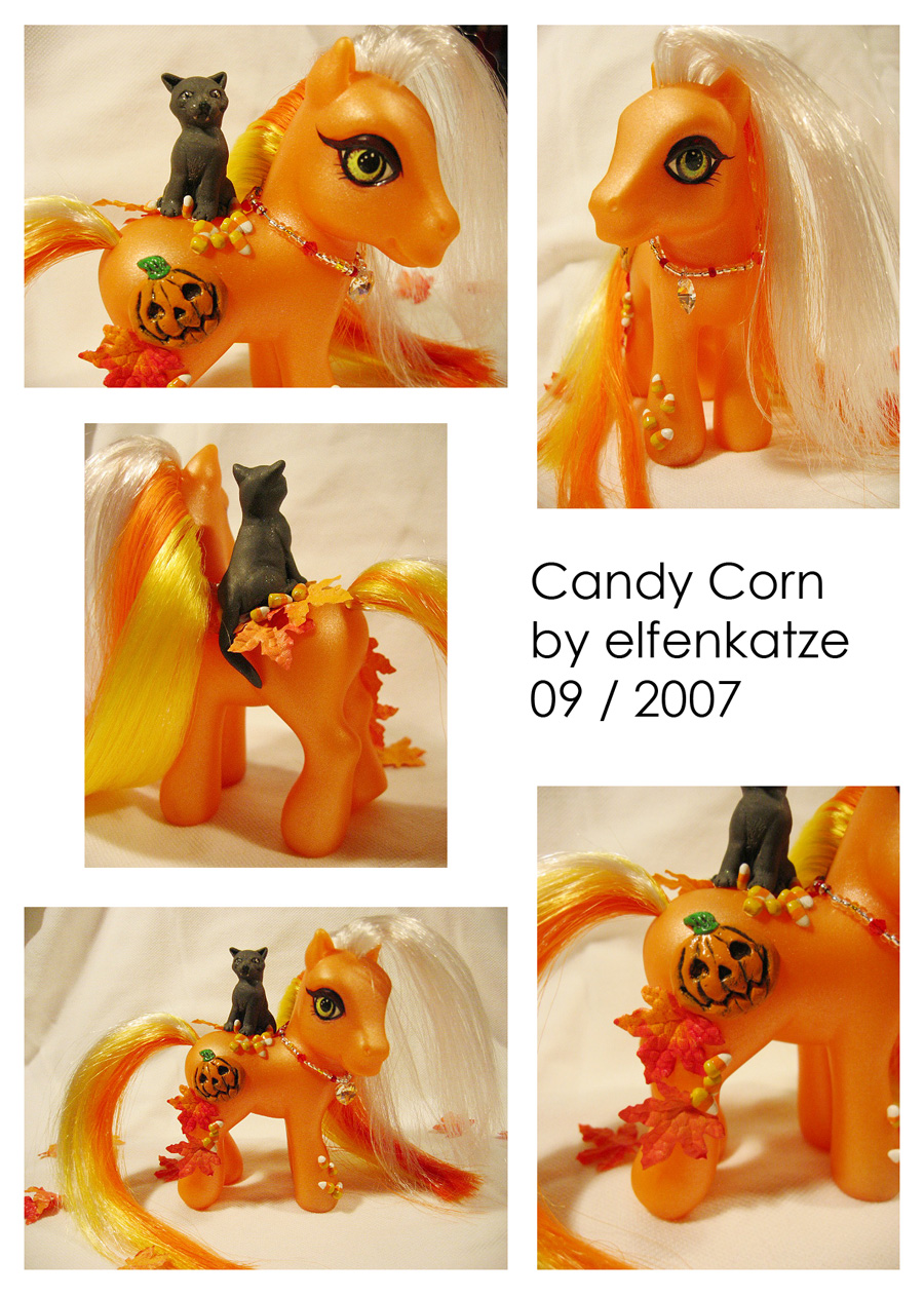 Halloween Pony Candy Corn