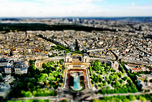 tilt shift - Paris