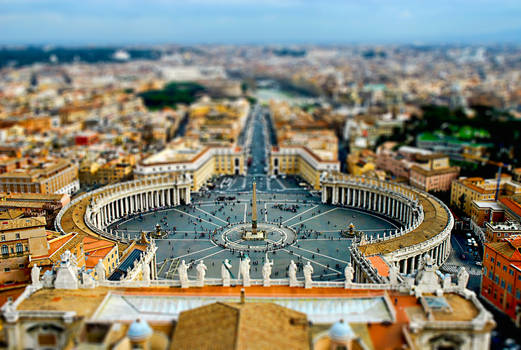 tilt shift - Vatican