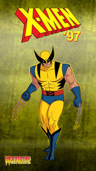 Wolverine X-Men 97 Vertical Wallpaper