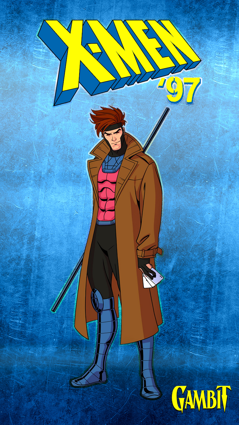 Gambit X-Men 97 Vertical Wallpaper by HispanicAtTheDiscord on DeviantArt