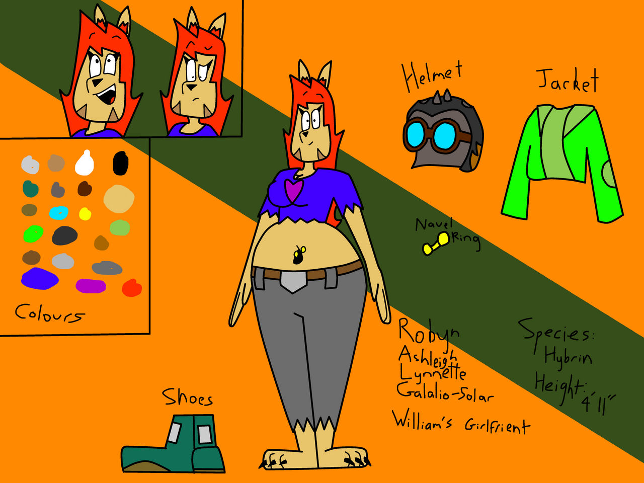 Robyn Reference by TheTrueMMX3 on DeviantArt