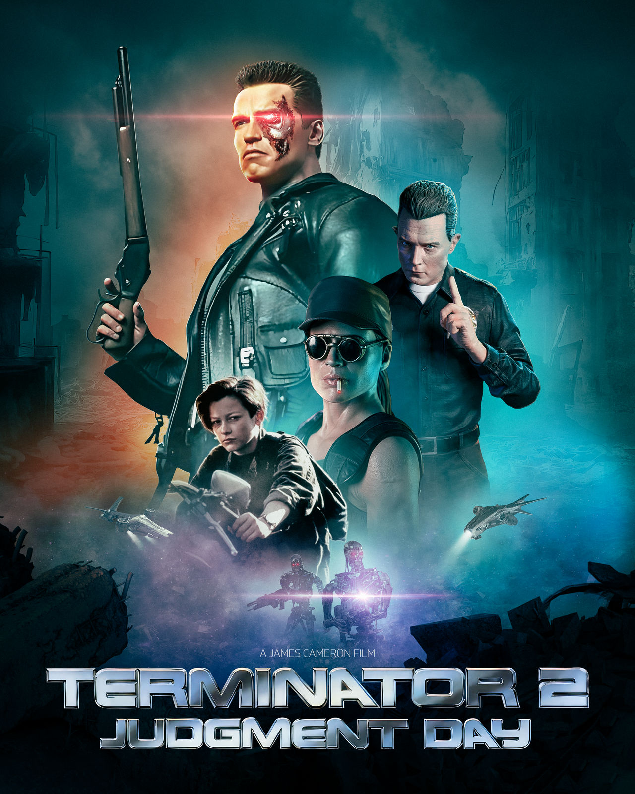 Terminator Fan Terminator2 Poster by AshKunDou on DeviantArt