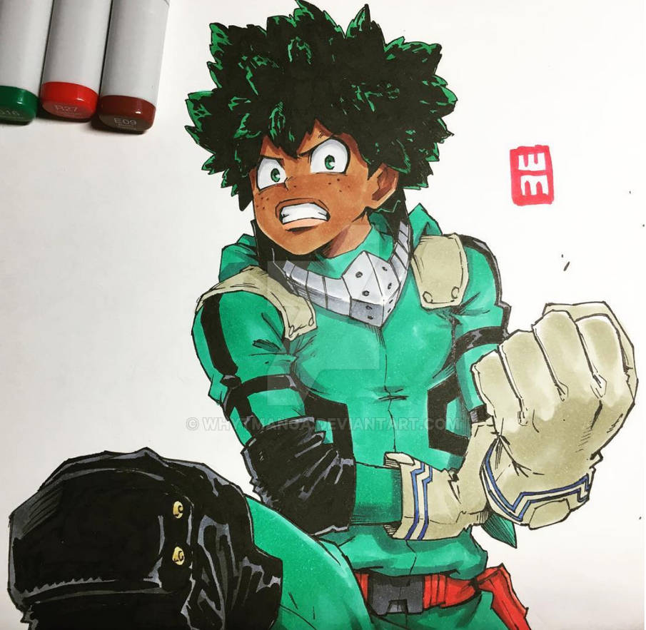 Deku If He Was Black by WhytManga on DeviantArt