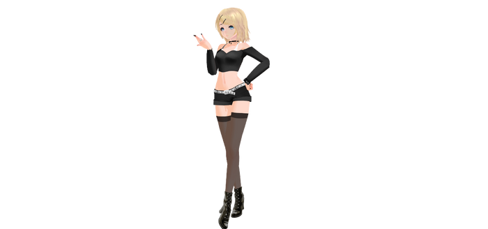 [MMD]Bad girl rin(?)