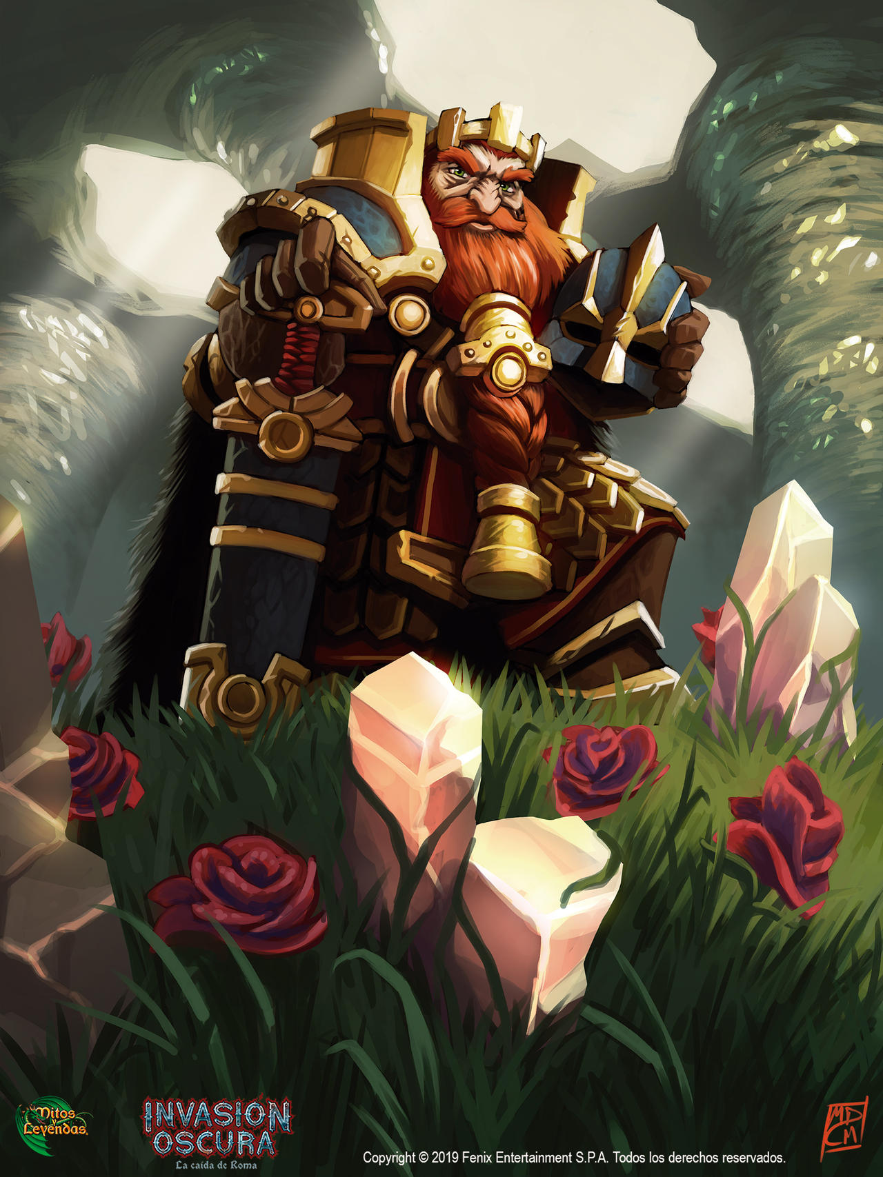 Rey Laurin - Mitos y Leyendas TCG by maurilustrador on DeviantArt